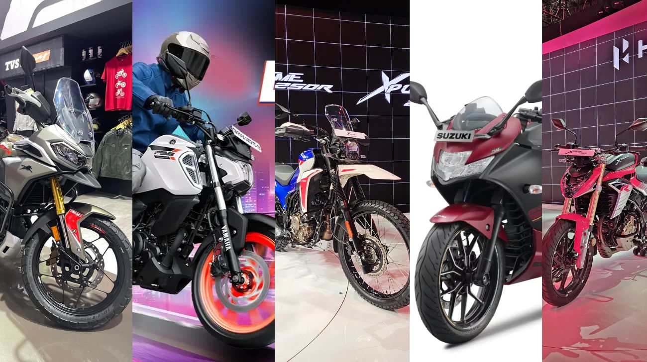 Top Motorcycles from the Bharat Mobility Expo 2025